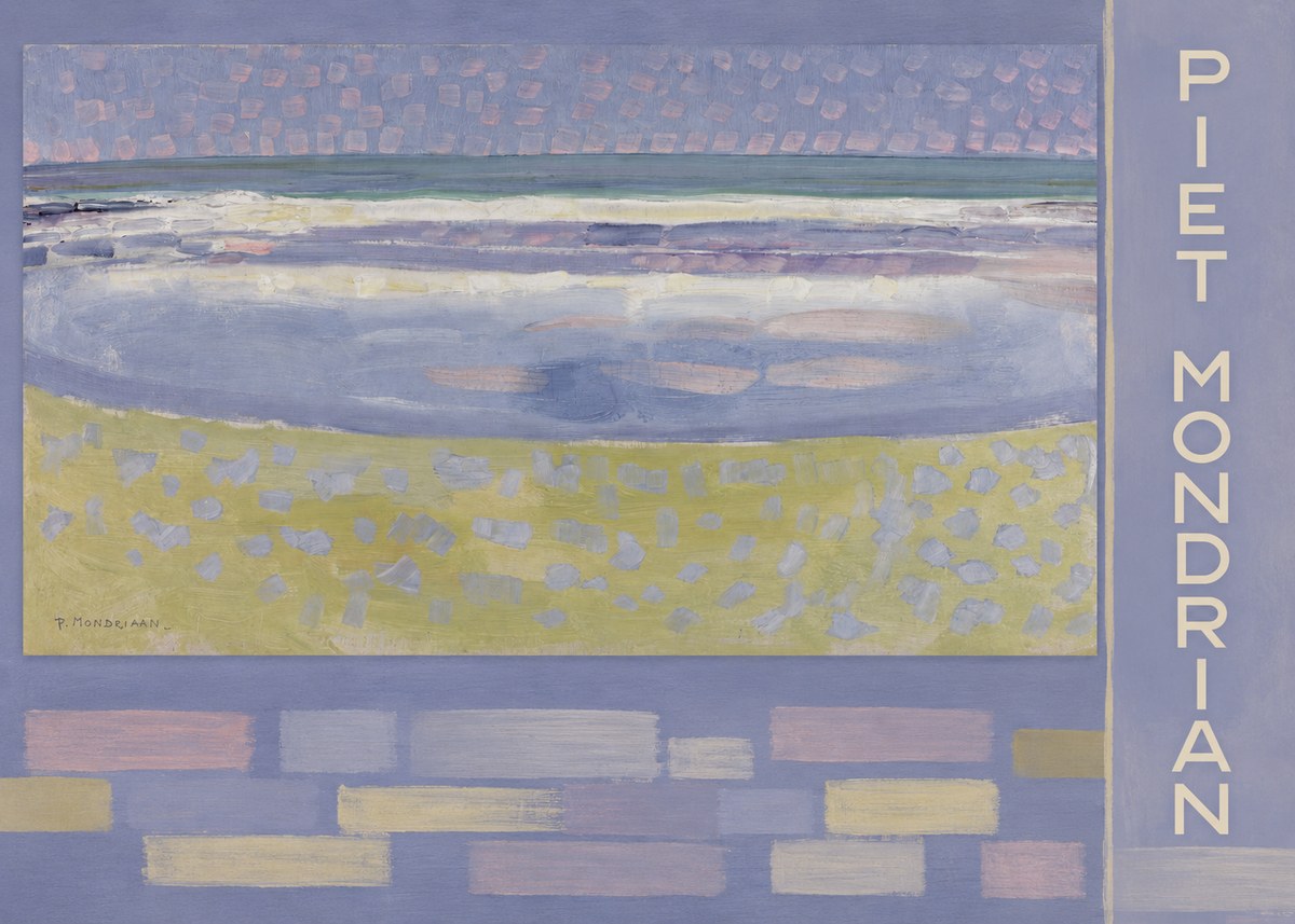 Piet Mondrian The Sea No4 - Juliste