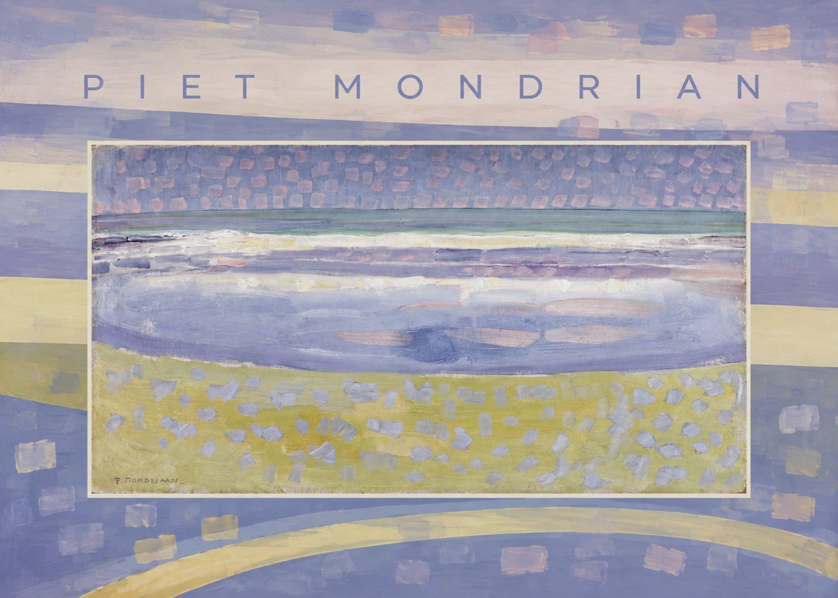 Piet Mondrian The Sea No5 - Juliste