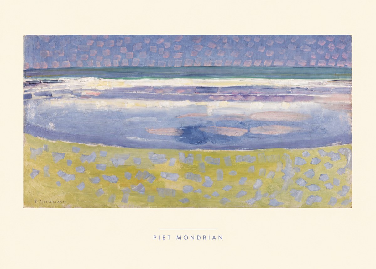 Piet Mondrian The Sea No6 - Juliste