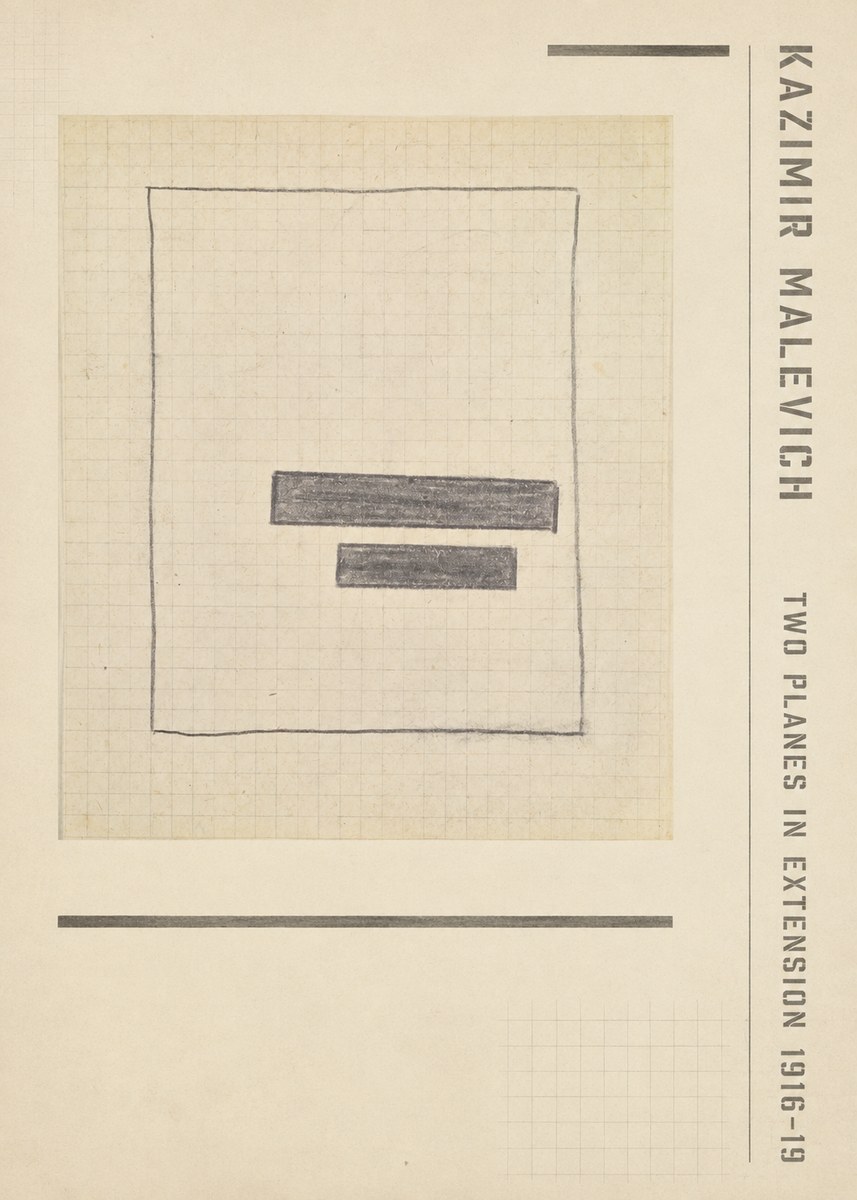 Kazimir Malevich Two Planes in Extension No2 - Juliste