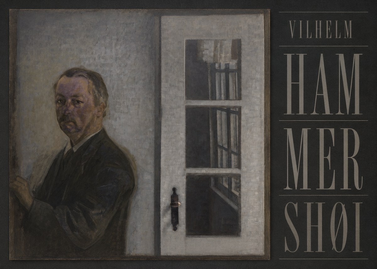 Vilhelm Hammershøi Self-portrait II No5 - Juliste