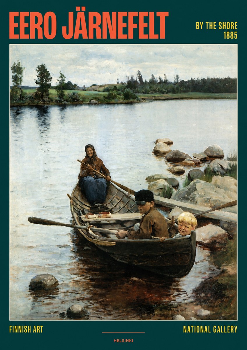 Eero Järnefelt By the Shore No2 - Juliste