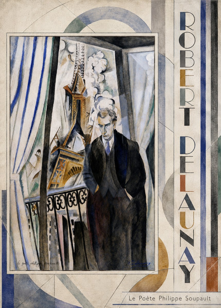 Robert Delaunay Le Poète Philippe Soupault No2 - Juliste