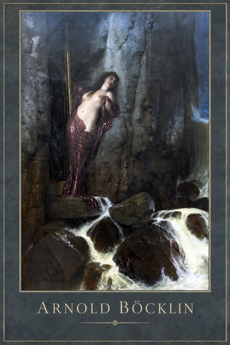 Arnold Böcklin The Spring No1 - Juliste