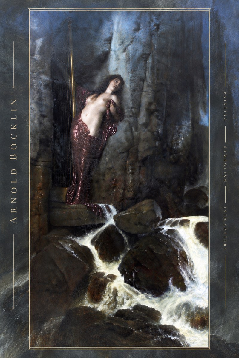 Arnold Böcklin The Spring No6 - Juliste
