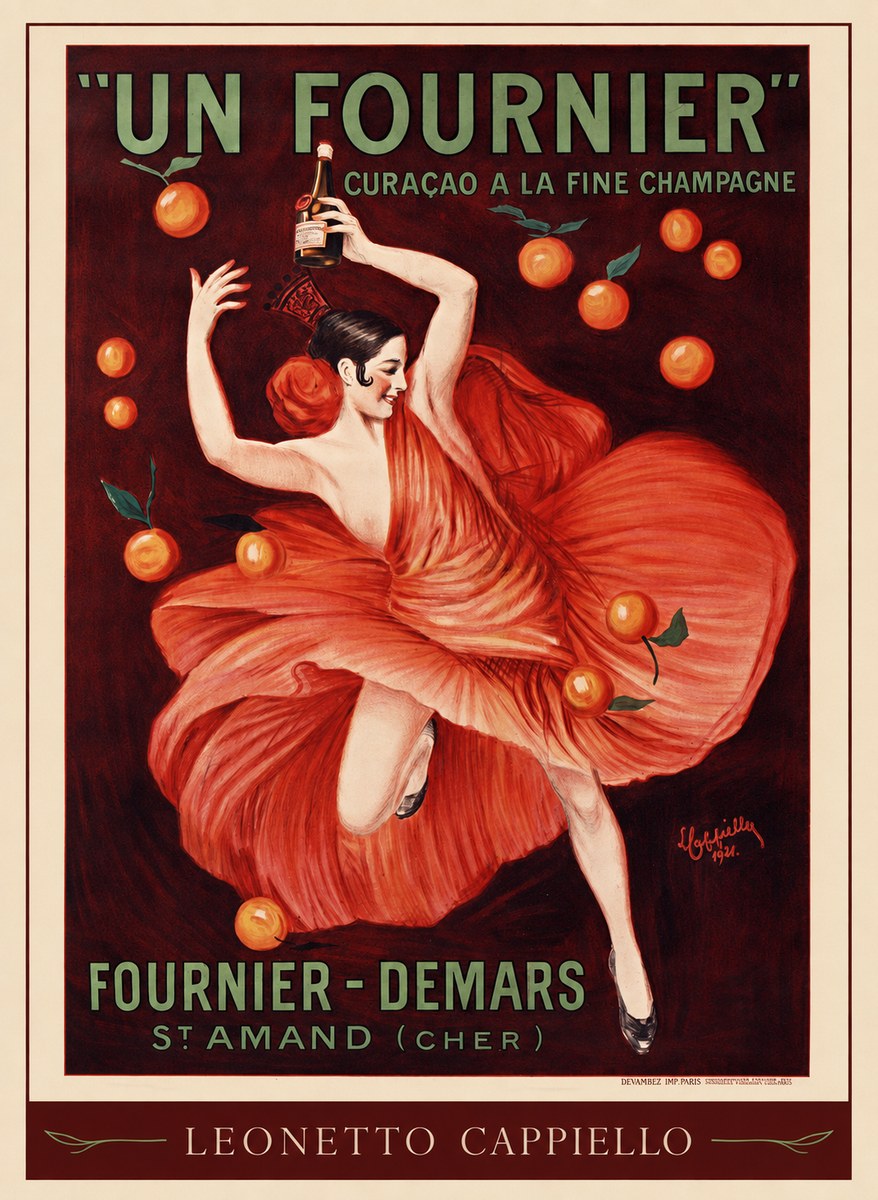 Leonetto Cappiello Un Fournier No3 - Juliste