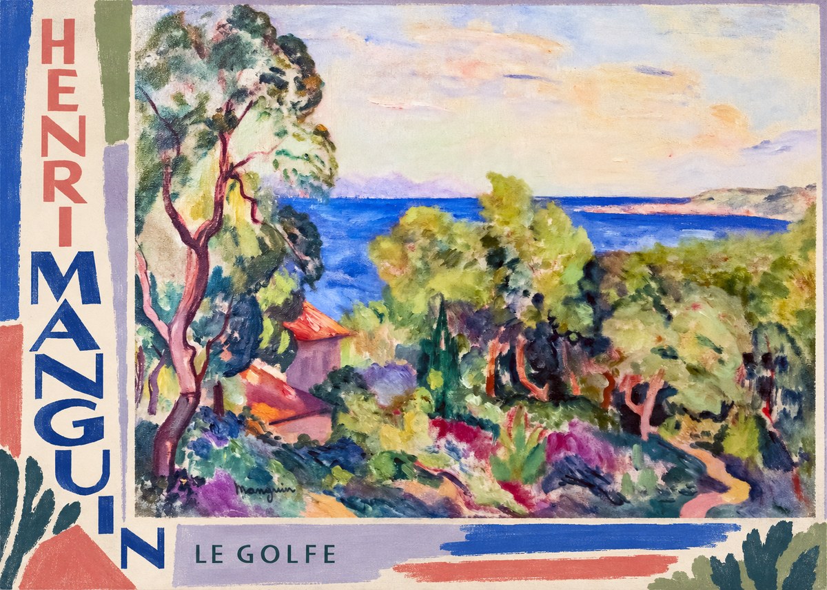 Henri Manguin Le Golfe No2 - Juliste