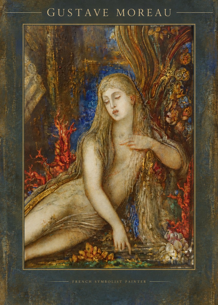 Gustave Moreau Galatea II No2 - Juliste