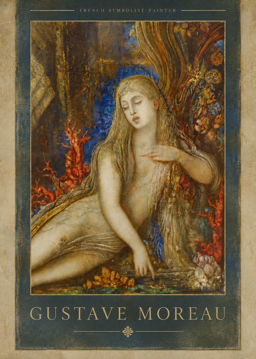 Gustave Moreau Galatea II No4 - Juliste
