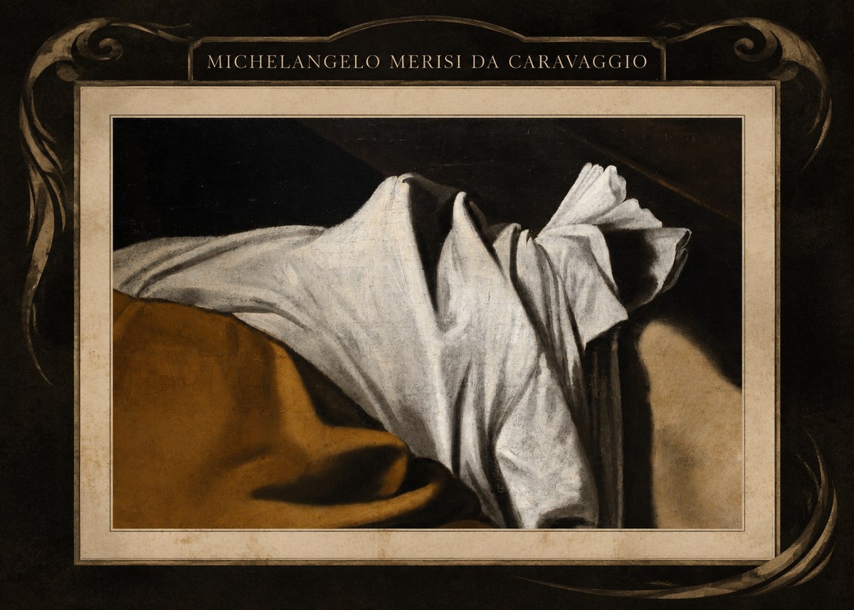 Michelangelo Merisi da Caravaggio Drapery Study No4 - Juliste