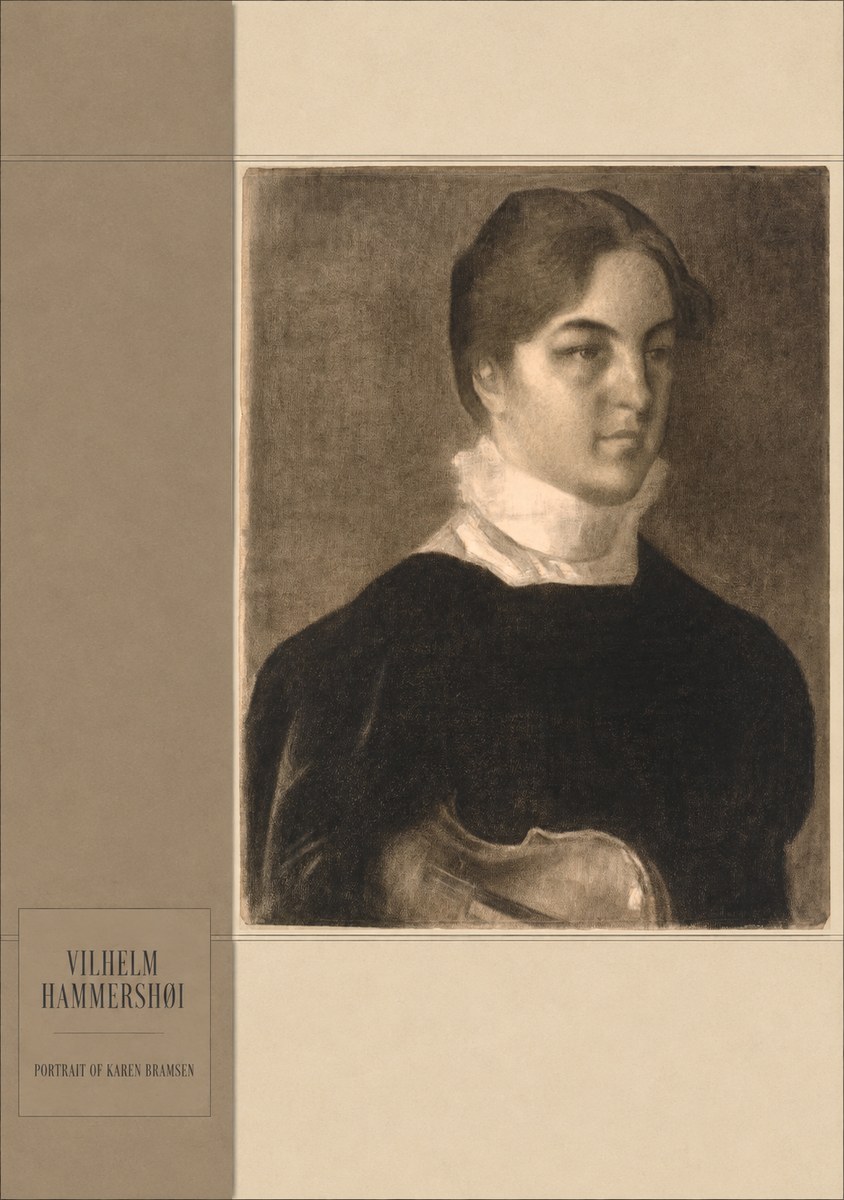 Vilhelm Hammershøi Portrait of Karen Bramsen No3 - Juliste