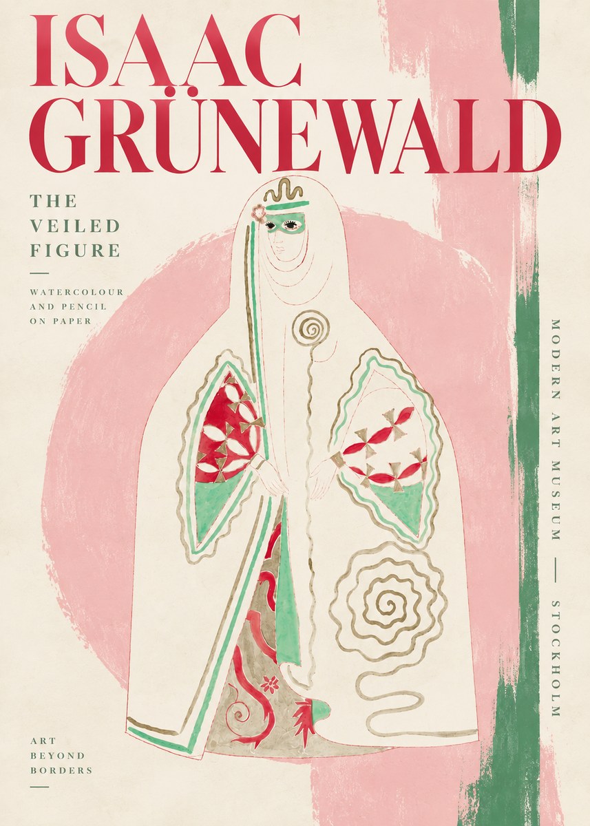 Isaac Grünewald The Veiled Figure No3 - Juliste