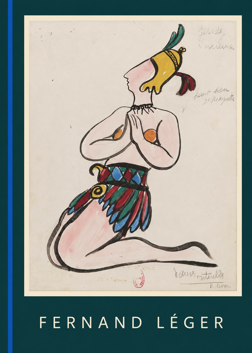 Fernand Léger Dans Rituels No3 - Juliste