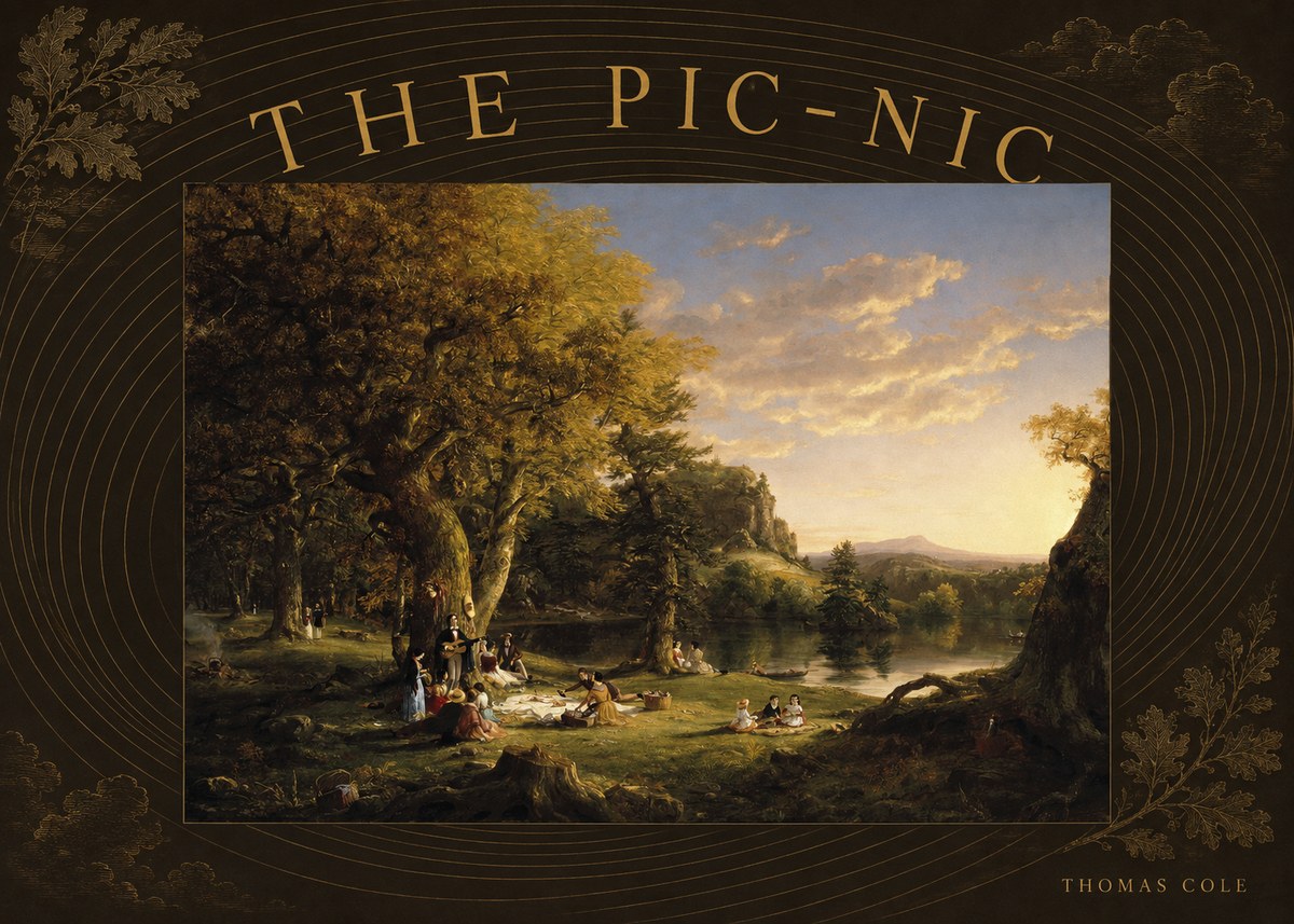 Thomas Cole The Pic-nic II No6 - Juliste
