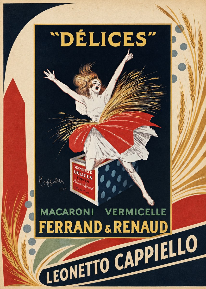 Leonetto Cappiello Délices II No1 - Juliste