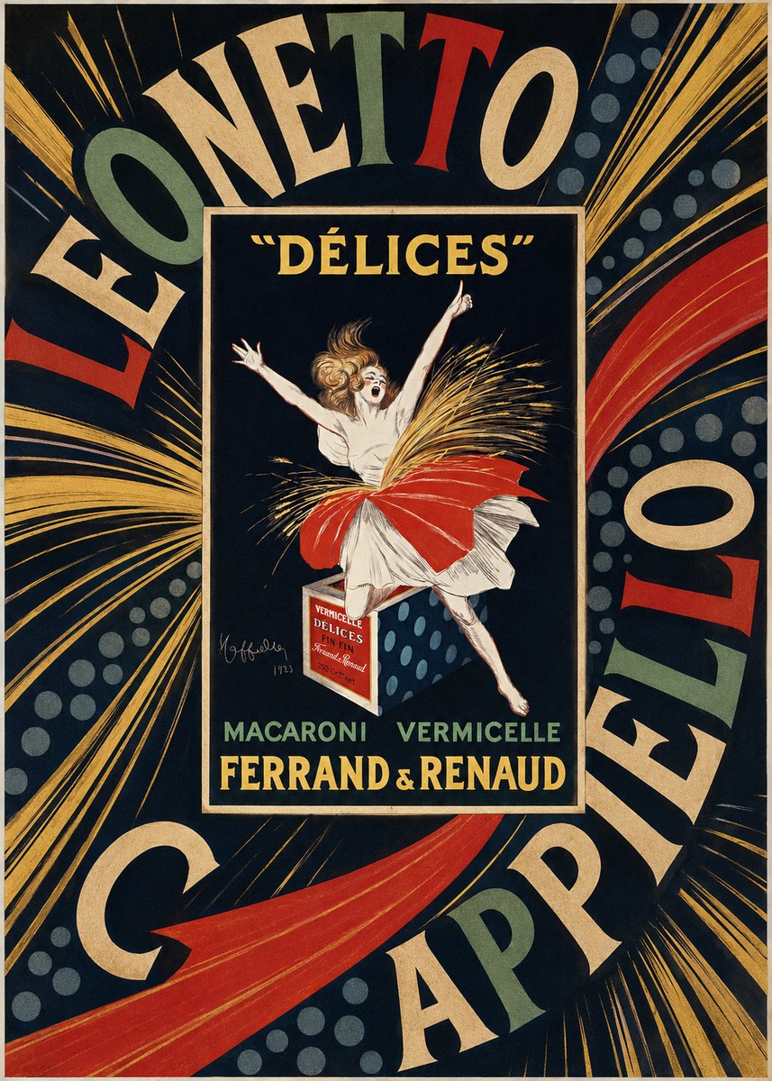 Leonetto Cappiello Délices II No5 - Juliste