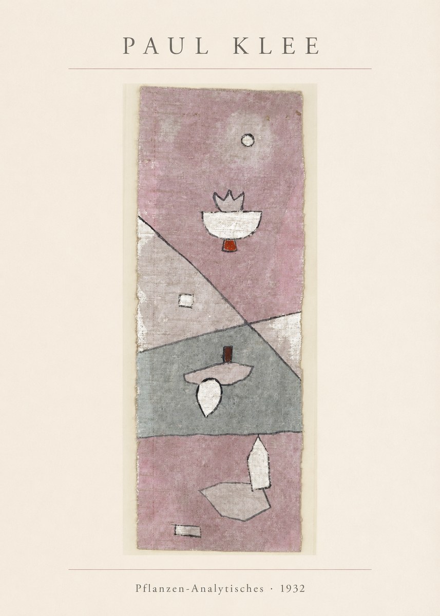 Paul Klee Pflanzen-analytisches No4 - Juliste