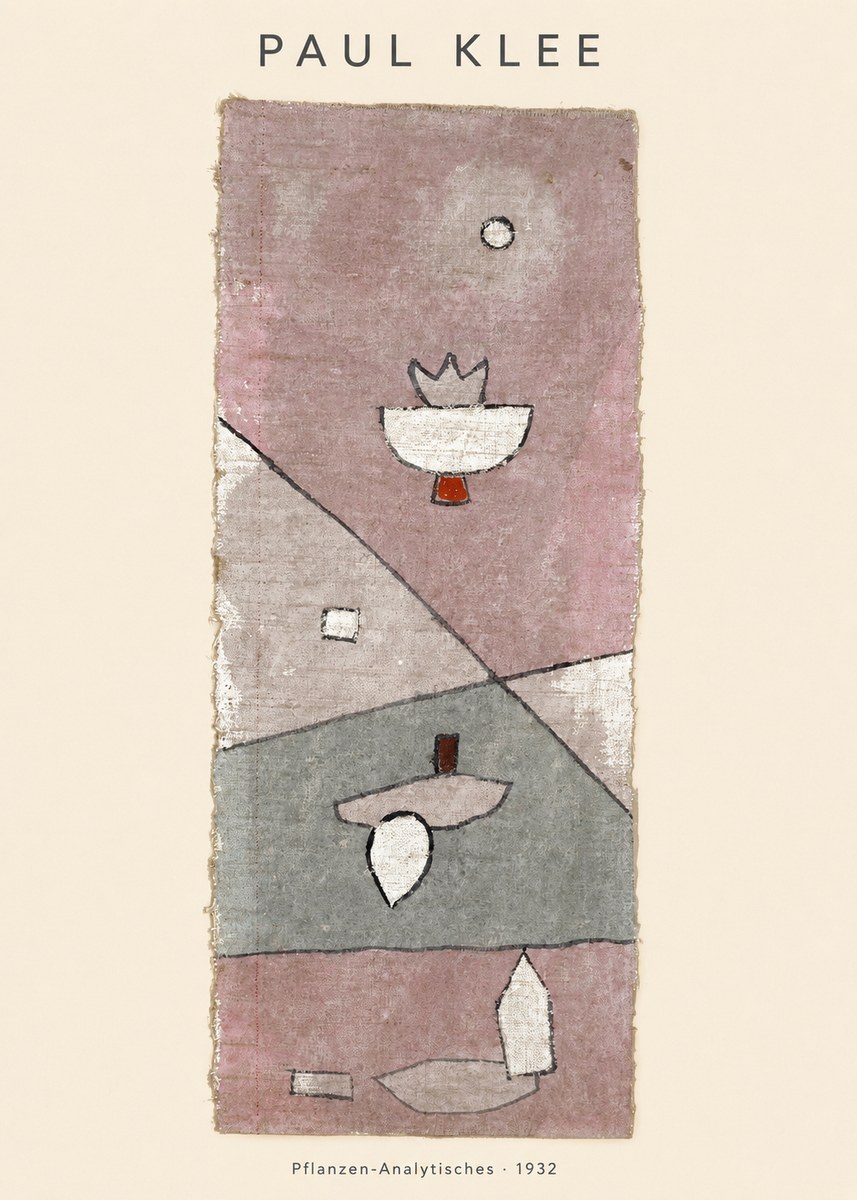 Paul Klee Pflanzen-analytisches No5 - Juliste