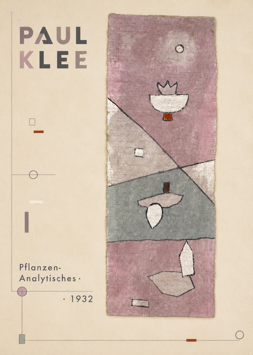 Paul Klee Pflanzen-analytisches No6 - Juliste