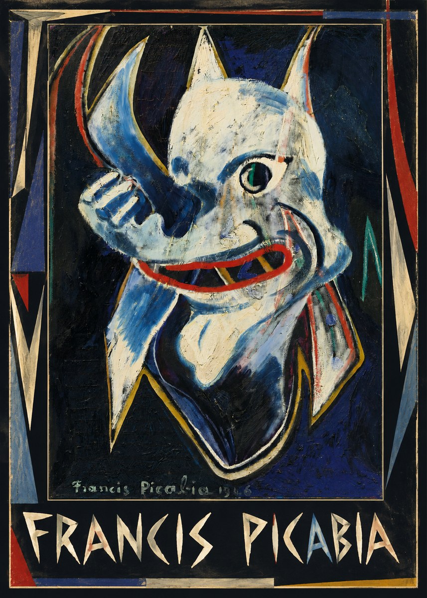 Francis Picabia Dog No1 - Juliste