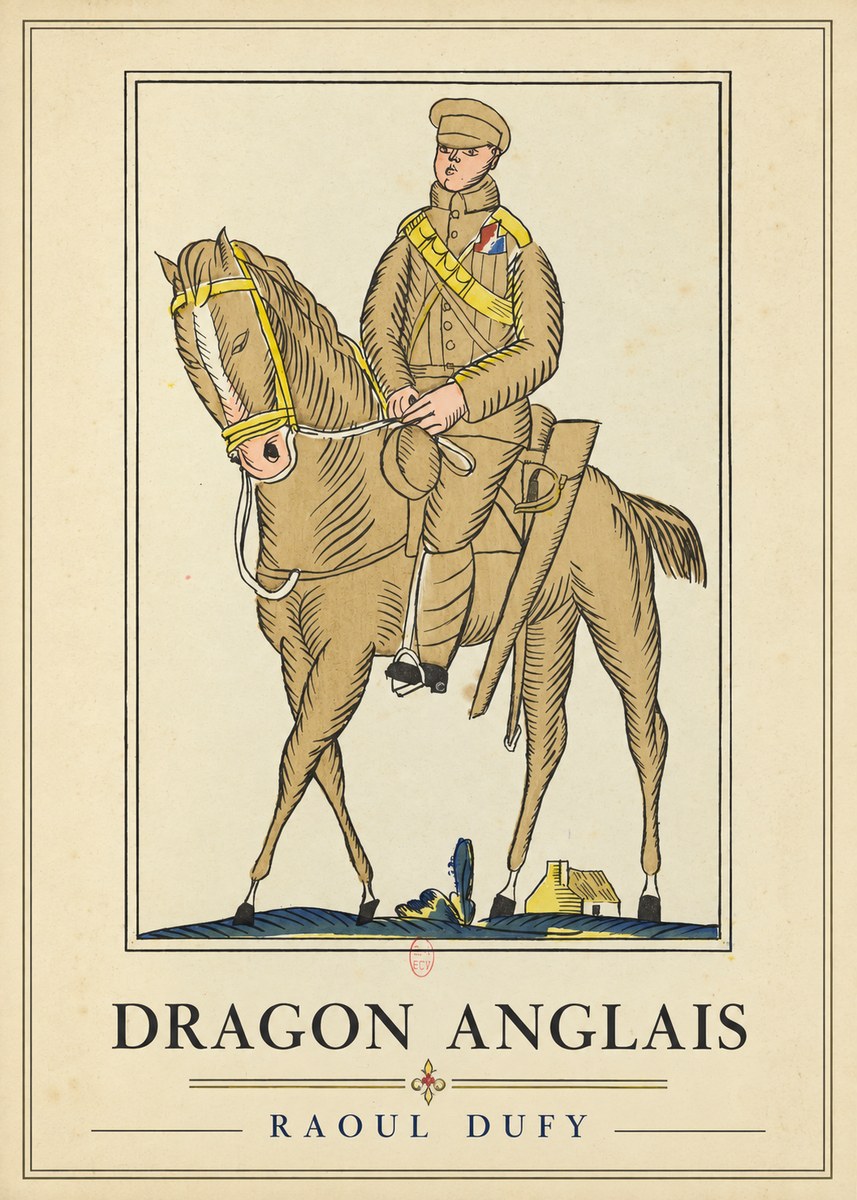 Raoul Dufy Dragon Anglais No1 - Juliste