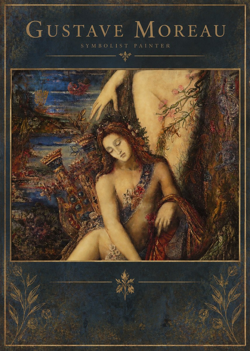 Gustave Moreau Symbolist Painting No2 - Juliste