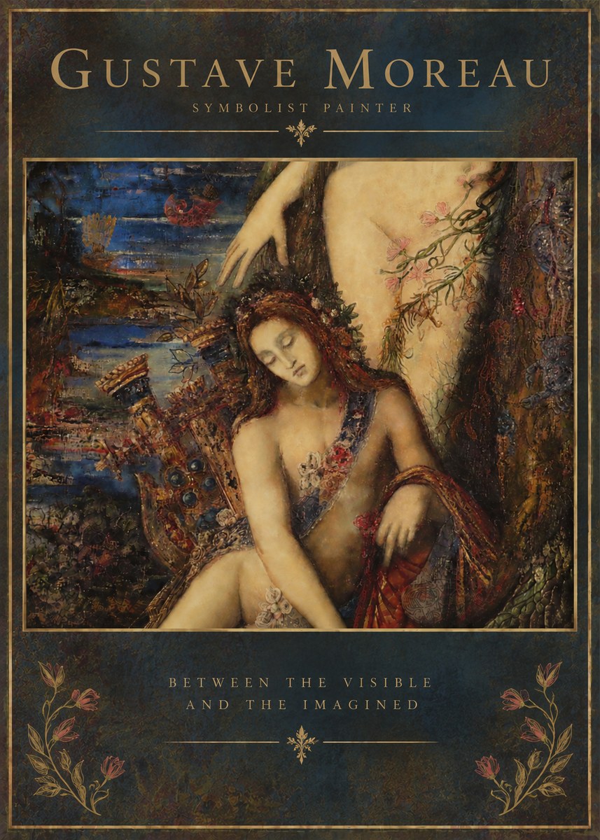 Gustave Moreau Symbolist Painting No5 - Juliste