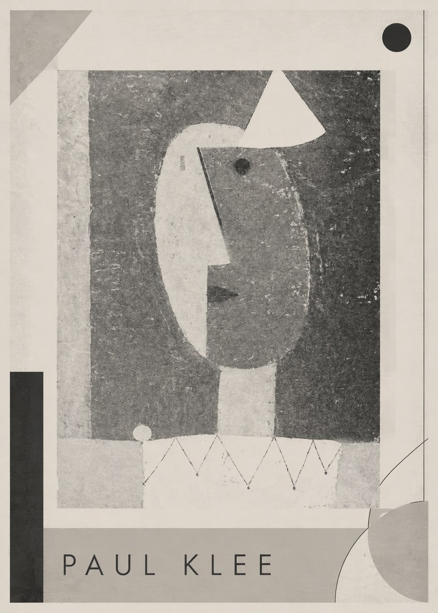 Paul Klee The Clown No1 - Juliste