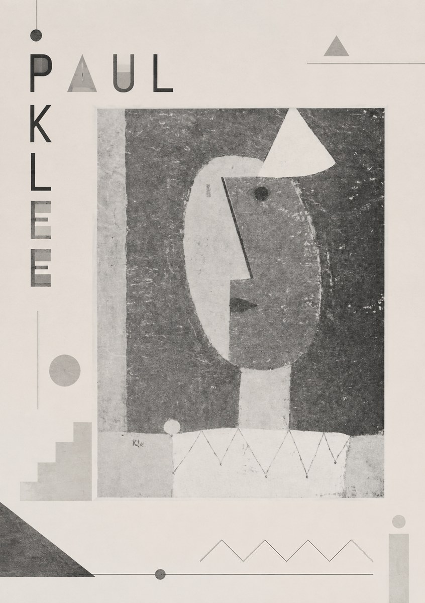 Paul Klee The Clown No4 - Juliste