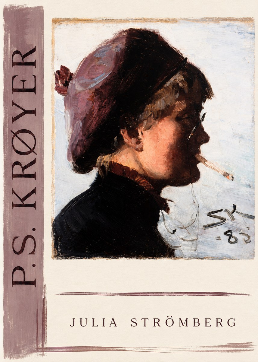 P.S. Krøyer Julia Strömberg No2 - Juliste