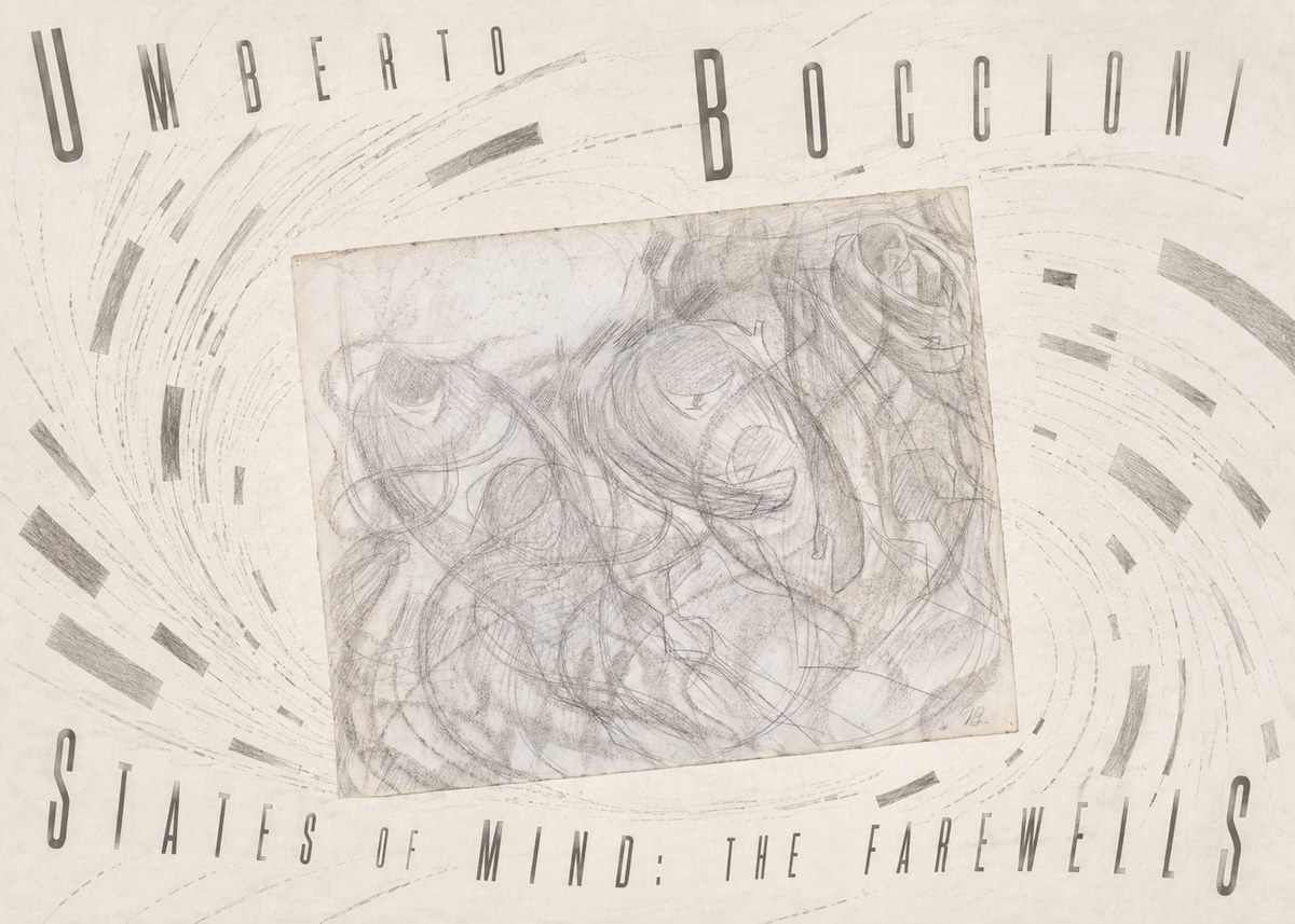 Umberto Boccioni States of Mind: the Farewells No5 - Juliste