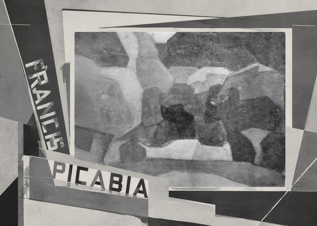 Francis Picabia Geometric Forms No4 - Juliste