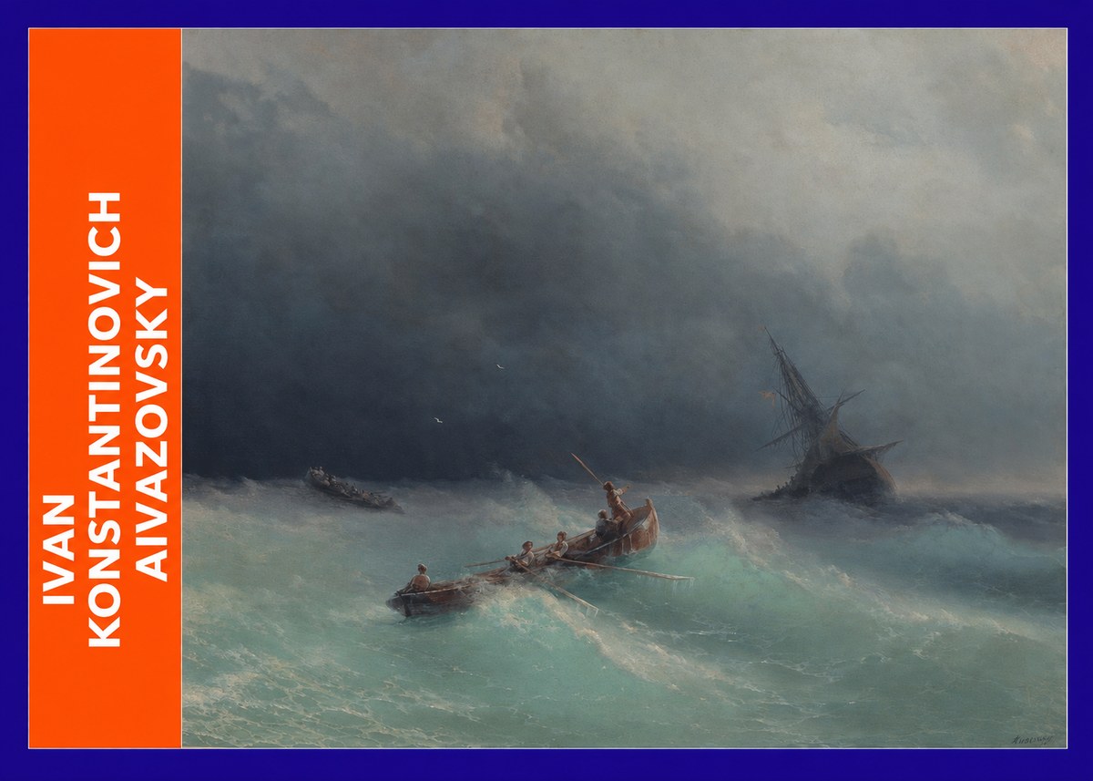 Ivan Konstantinovich Aivazovsky Shipwreck No6 - Juliste