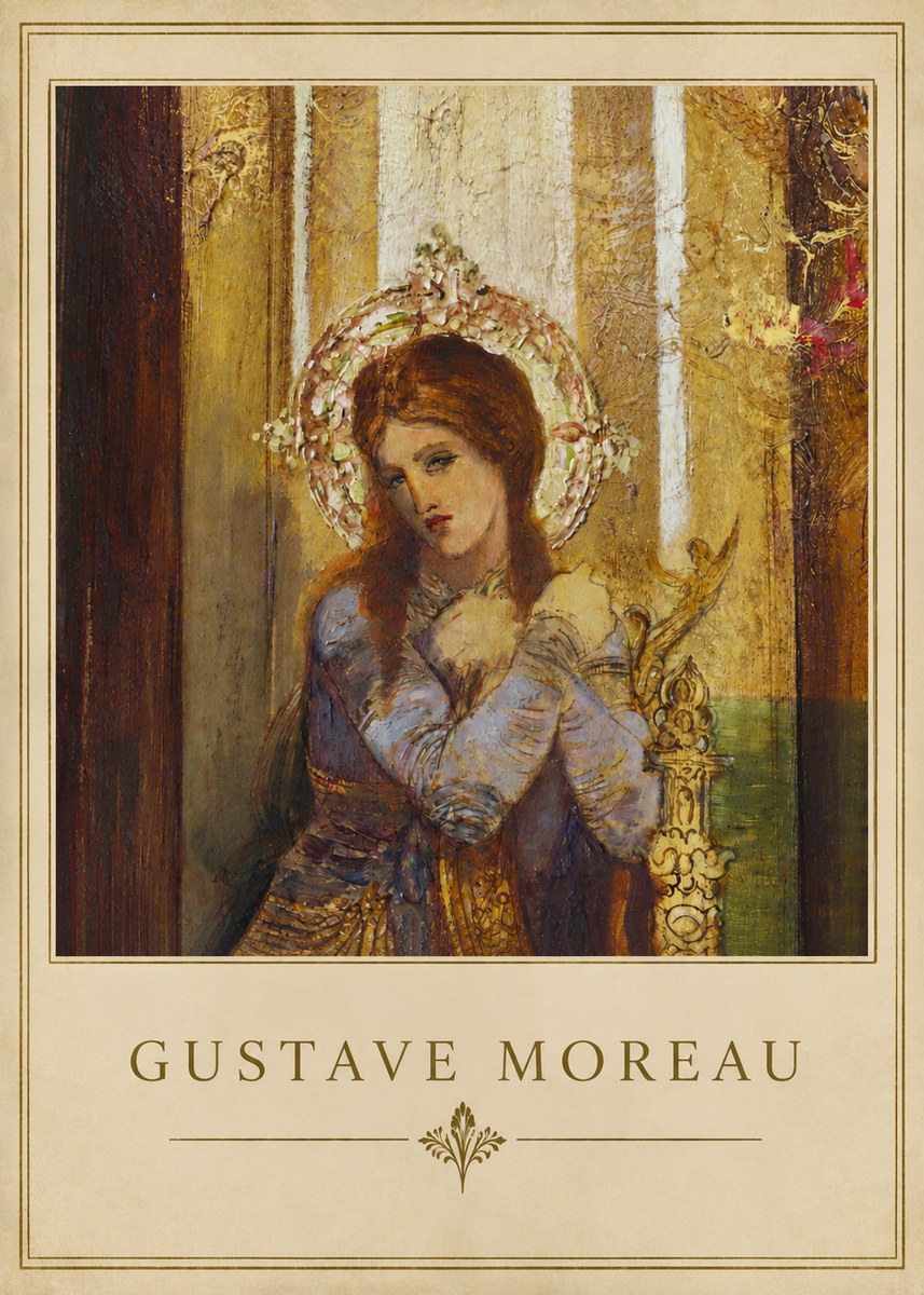Gustave Moreau Salome II No2 - Juliste