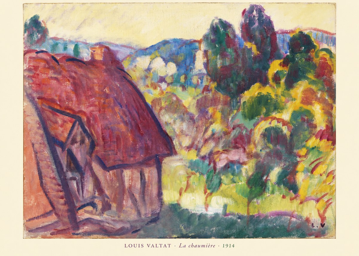 Louis Valtat La Chaumière No5 - Juliste