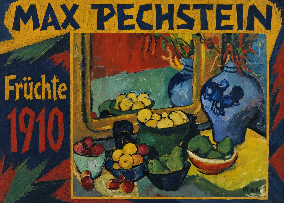 Max Pechstein Früchte 1910 No1 - Juliste