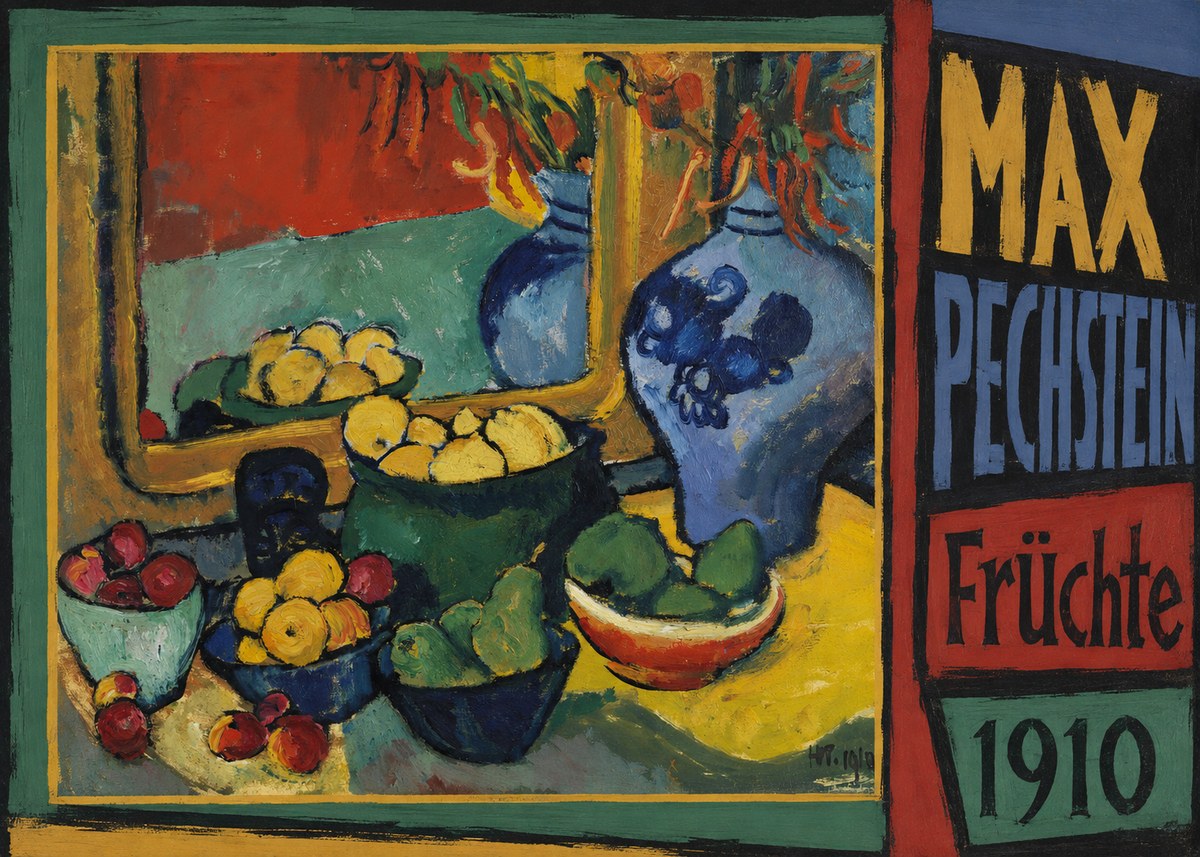 Max Pechstein Früchte 1910 No2 - Juliste