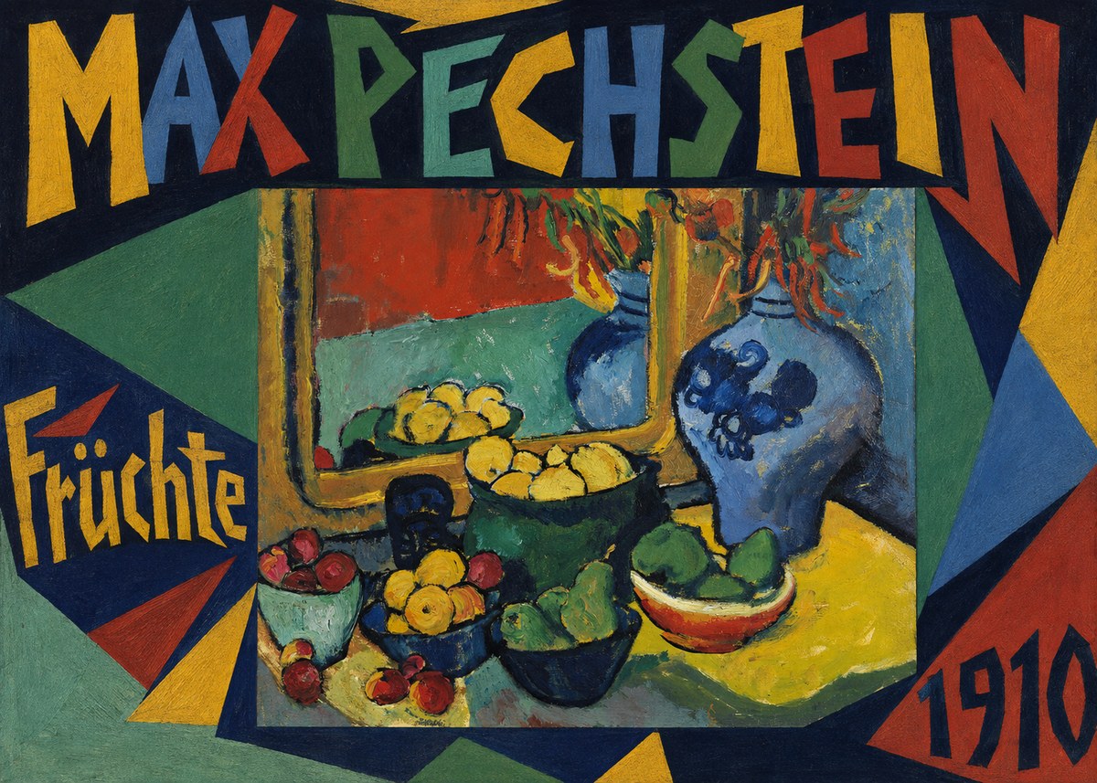 Max Pechstein Früchte 1910 No6 - Juliste