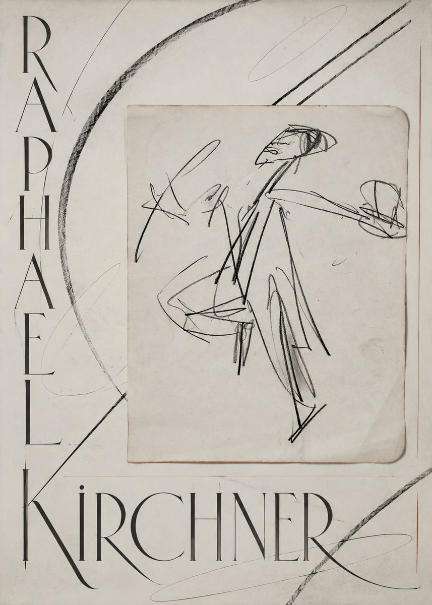 Raphael Kirchner Dynamic Dancer Sketch No5 - Juliste