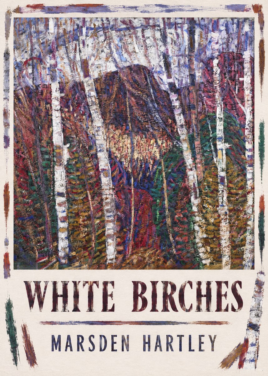 Marsden Hartley White Birches No3 - Juliste
