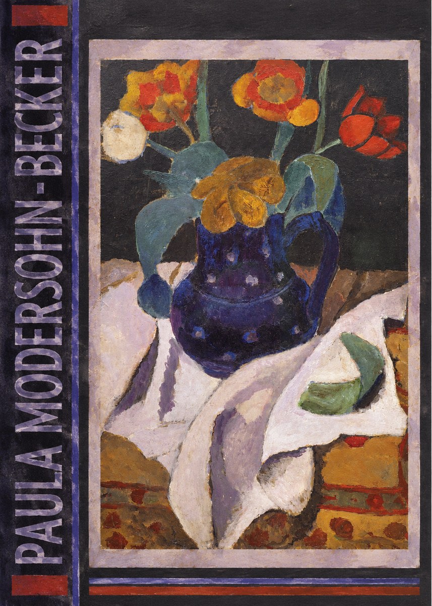 Paula Modersohn-Becker Still Life with Blue Jug and Flowers No2 - Juliste