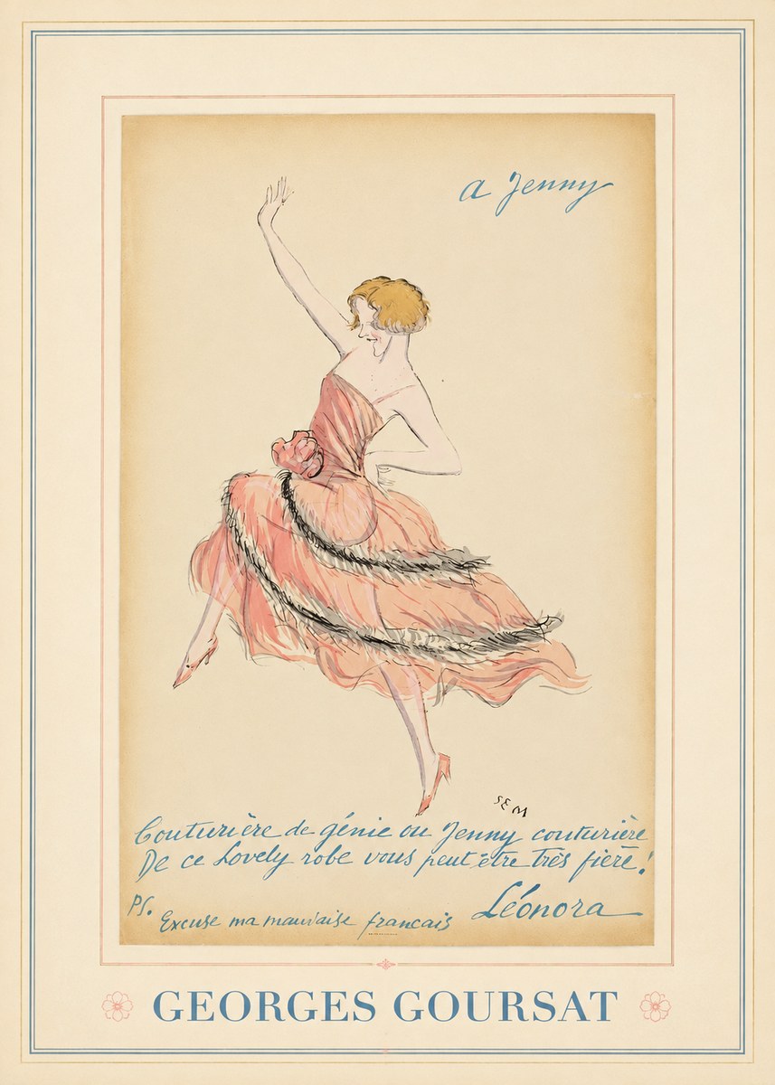 Georges Goursat A Jenny No6 - Juliste