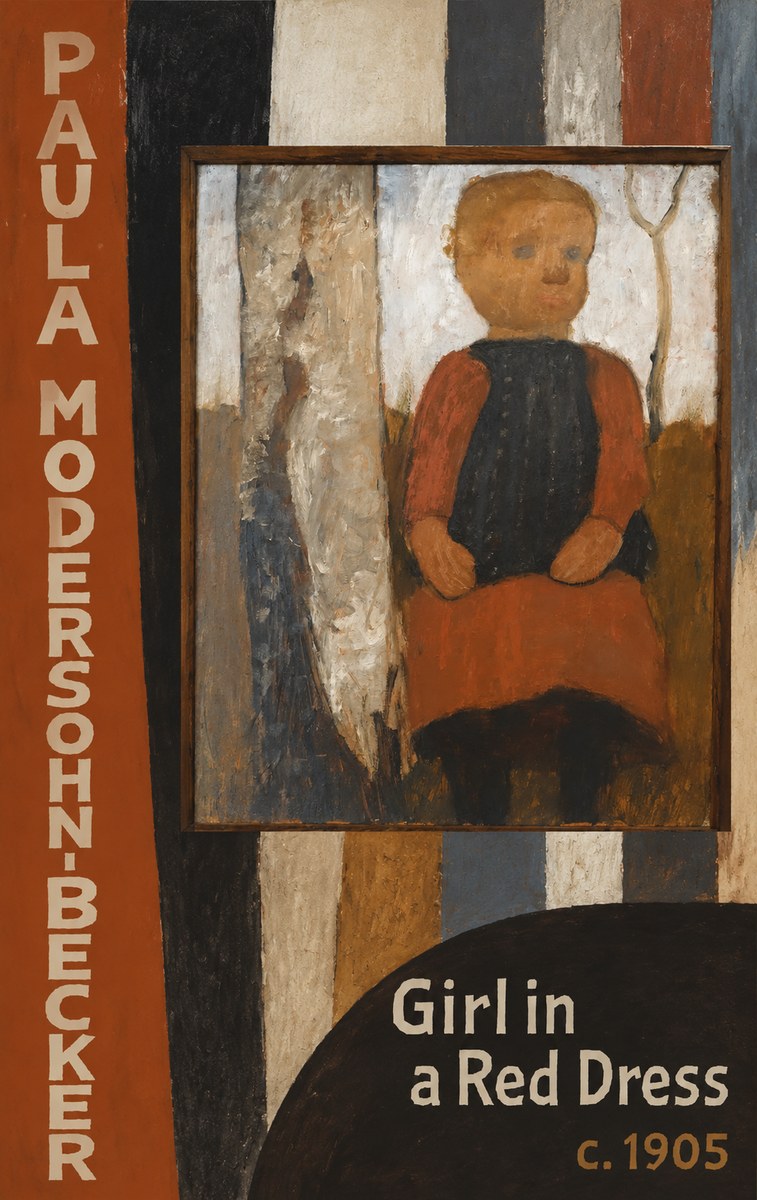 Paula Modersohn-Becker Girl in a Red Dress No6 - Juliste