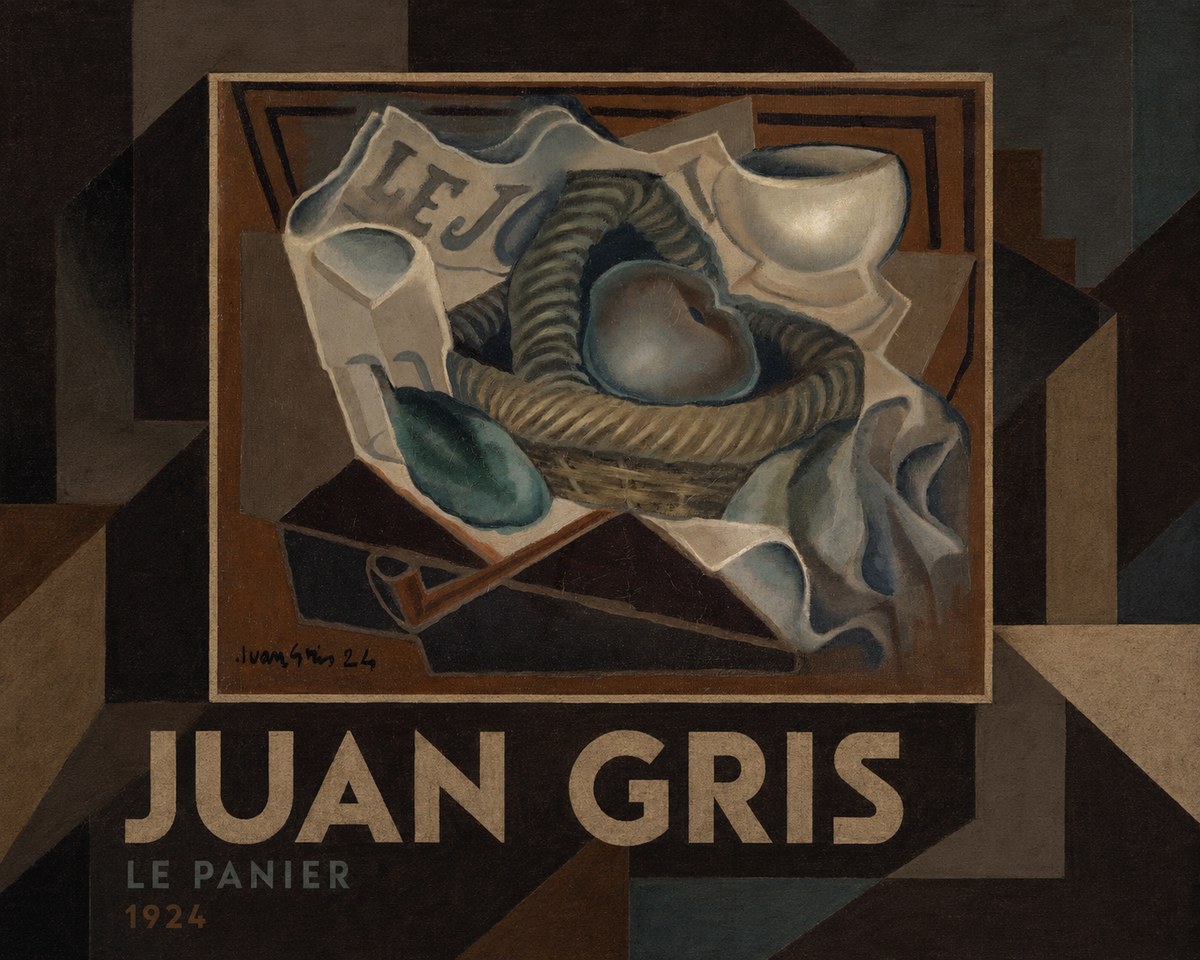 Juan Gris Le Panier No5 - Juliste