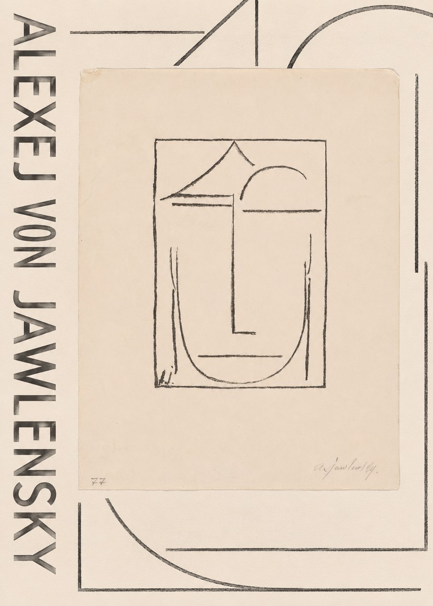 Alexej von Jawlensky Abstract Head No6 - Juliste