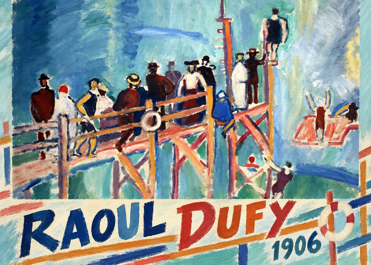Raoul Dufy Raoul Dufy 1906 No3 - Juliste