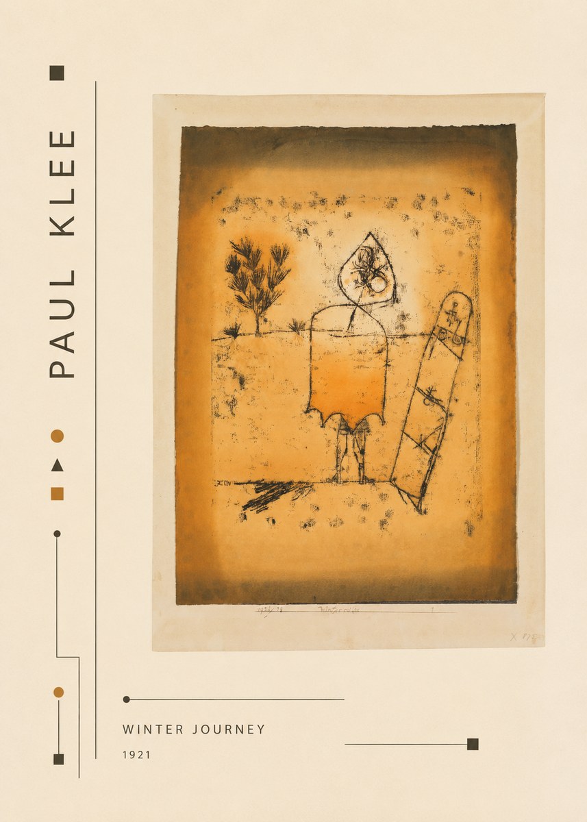 Paul Klee Winter Journey No2 - Juliste