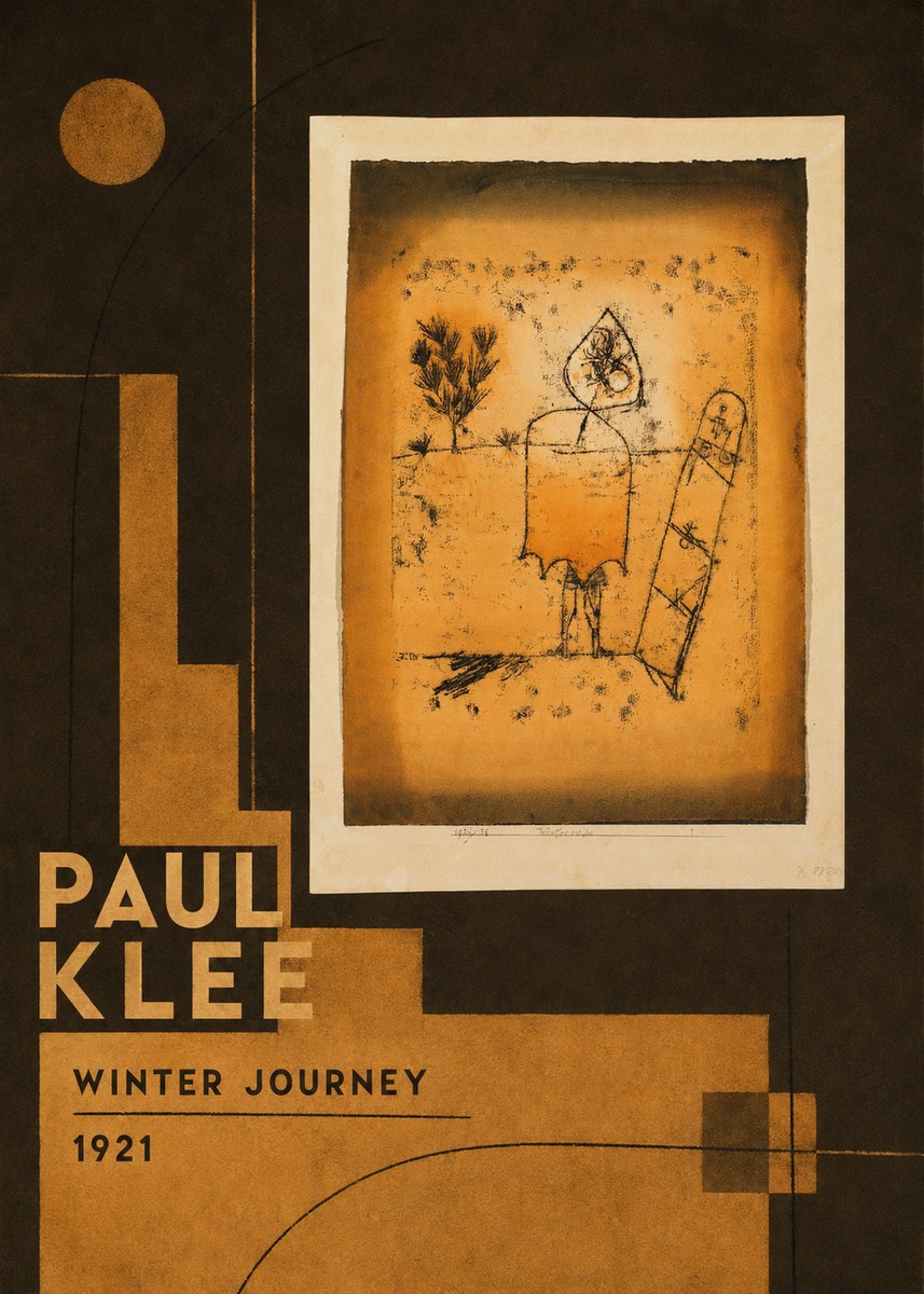 Paul Klee Winter Journey No6 - Juliste