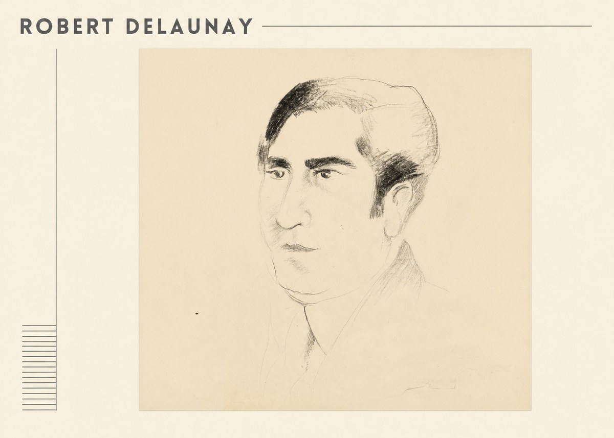 Robert Delaunay Robert Delaunay V No1 - Juliste
