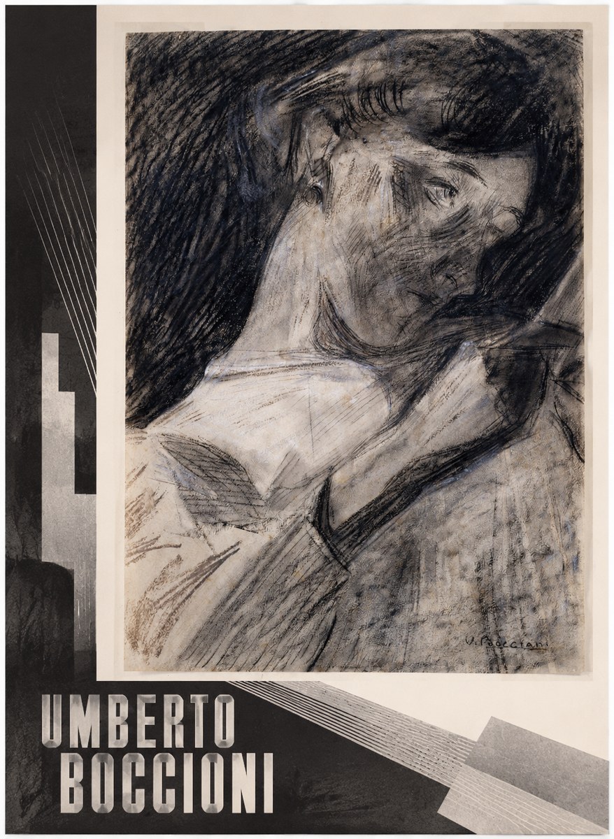 Umberto Boccioni Figure Study II No4 - Juliste